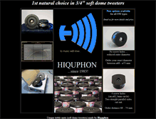 Tablet Screenshot of hiquphon.dk